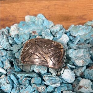 Robert Lomadapki Hopi Cuff
